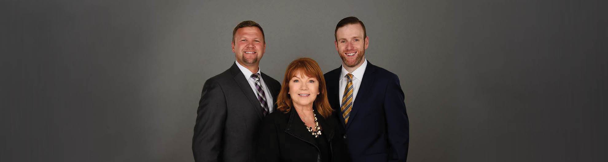 Tyler Zellmer, Kim Cleaver Kletschke, and Korey Kletschke